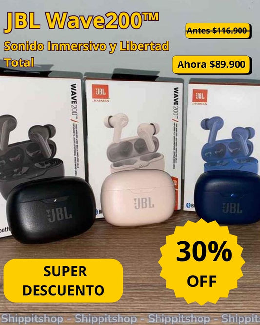 JBL Wave200™ Réplica 1:1 | Sonido Inmersivo y Libertad Total