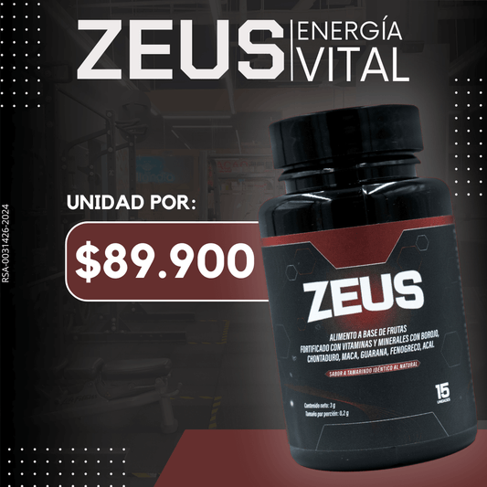 💥 ZEUS | Energía Natural y Bienestar en un Solo Paso 💥